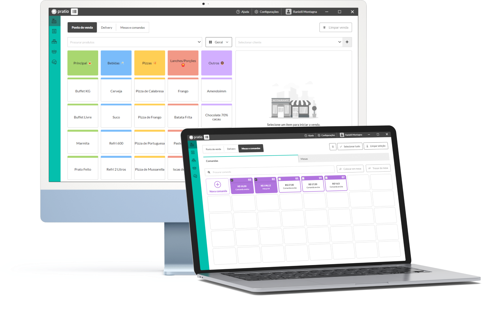 Sistema para bares e restaurantes