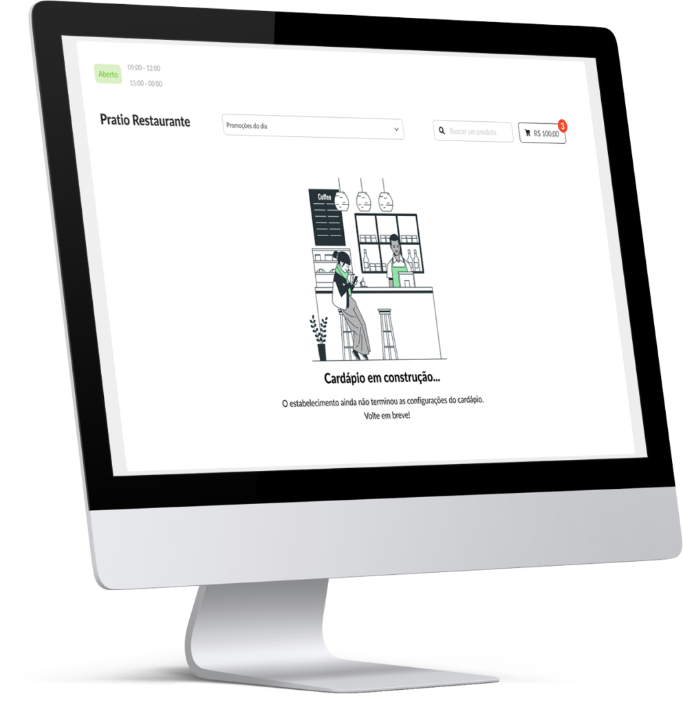 Cardápio digital para restaurantes e bares